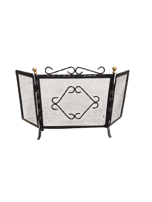 20" x 21" Plain Folding Firescreen