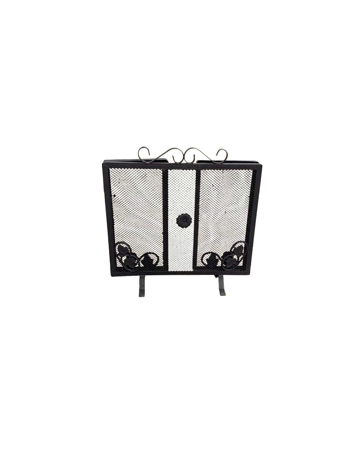 Vine Folding Firescreen