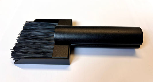 Small Magnetised Ashpan & Brush Set - Matt Black