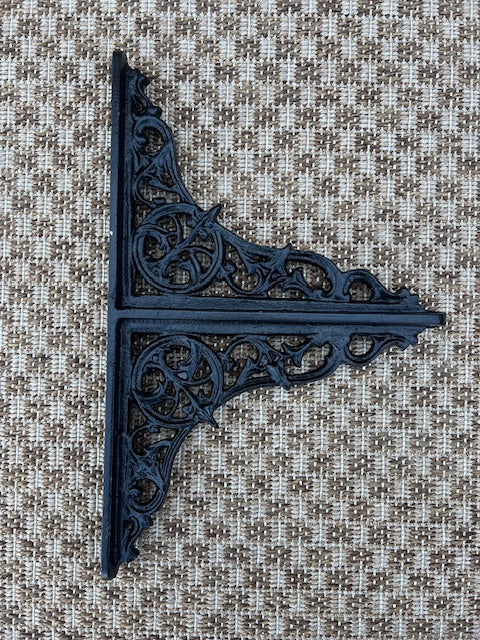 7" double hanging basket bracket