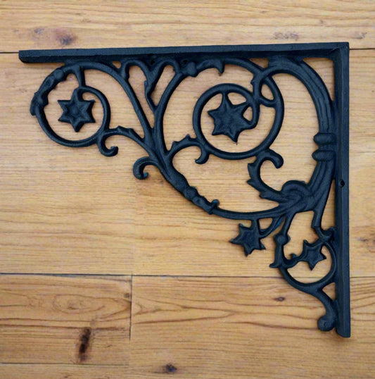 BR233 40cm x 40cm heavy duty cast iron bracket