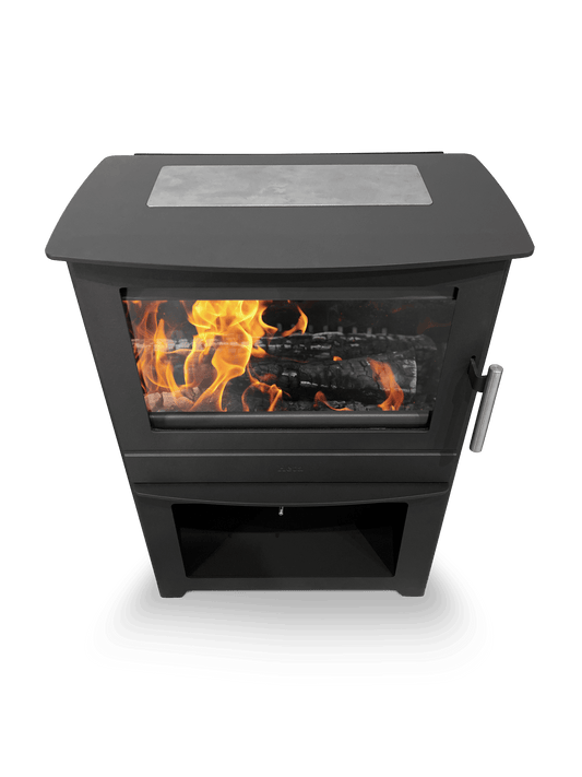 Heta Inspire 55H with Cooking Plate *rear Flue Only* - grey