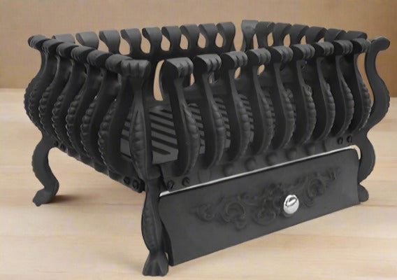 AT040 Spanish fire basket black