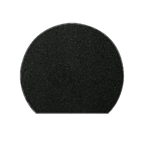 Honed Granite Truncated Hearth - 1000mm x 850mm / Yes