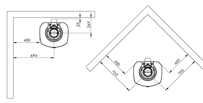 Heta Icon-Line Moderna V With Side Windows (6.2kW)