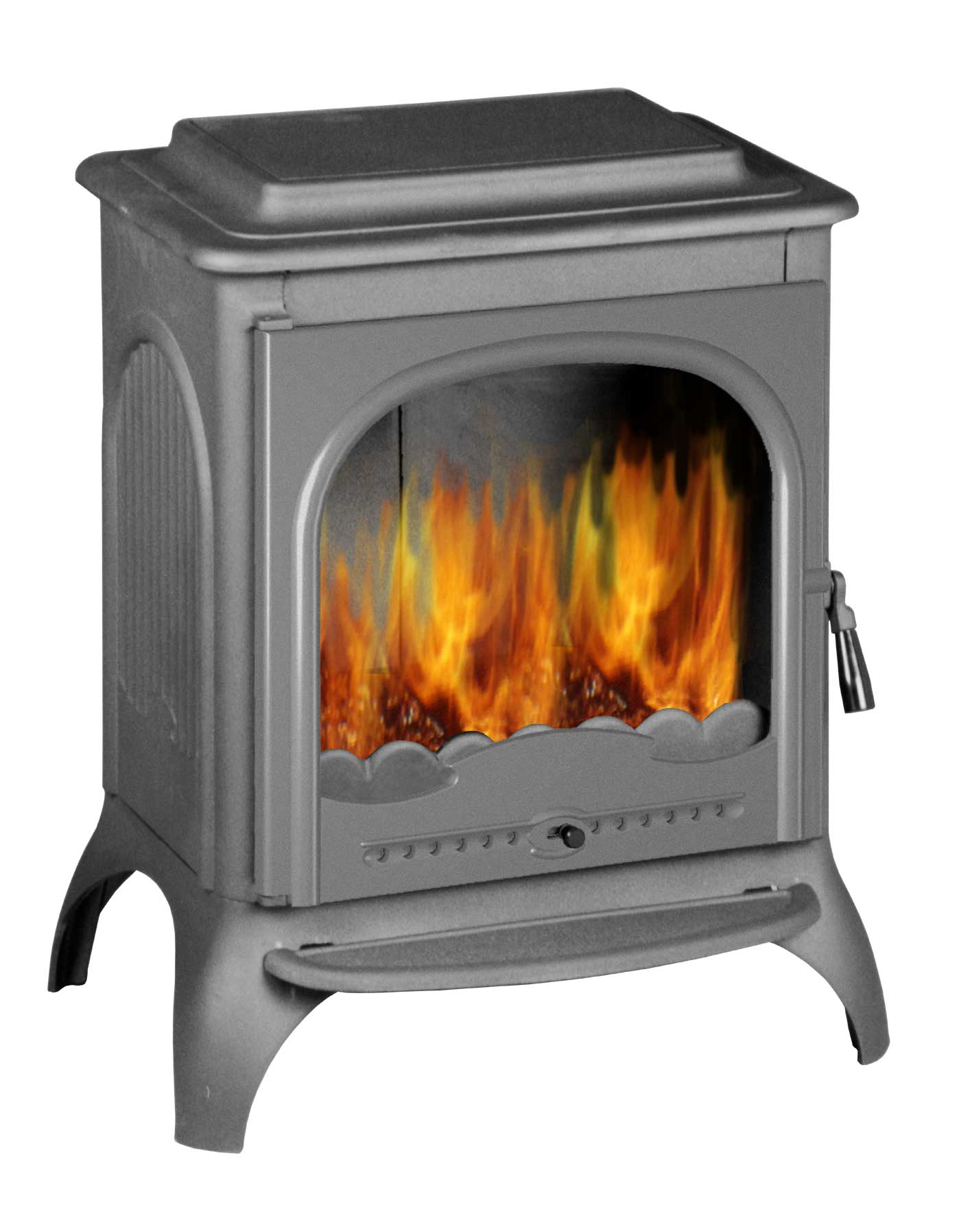 Invicta Seville 1 Woodburning Stove in Anthracite 7kW