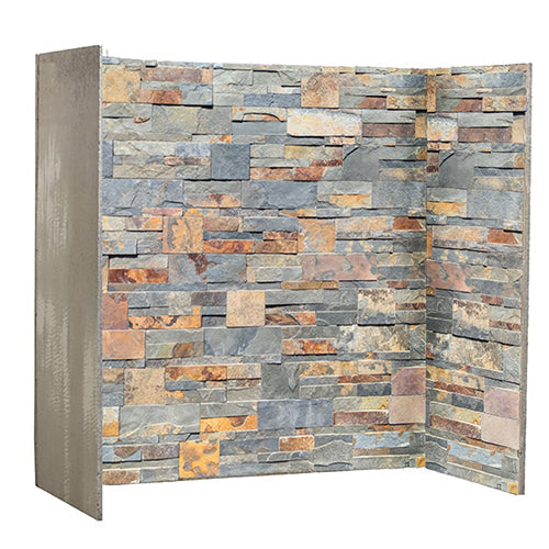 Multi Rustic Block Slate Chamber Set