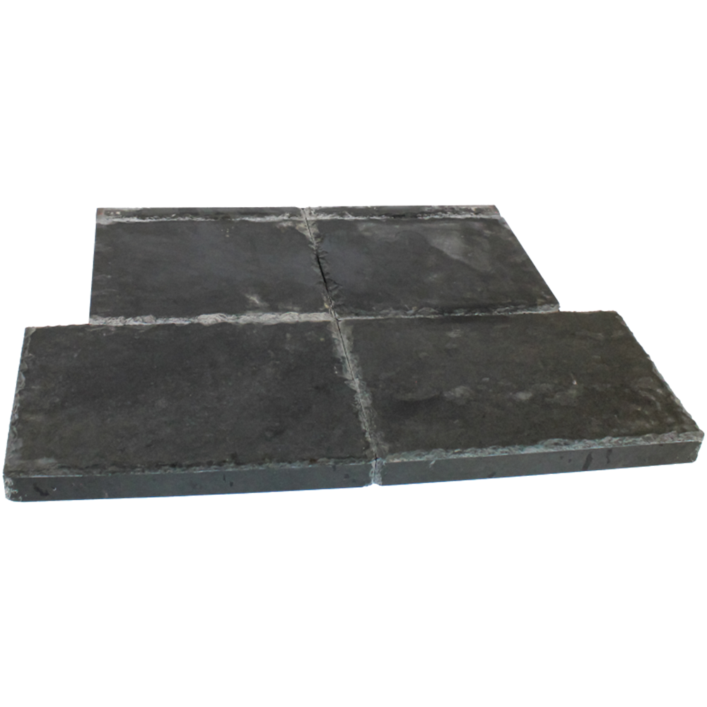Chiselled Edge Slate Hearth - 1200mm x 400mm & 950mm x 400mm T-Shape