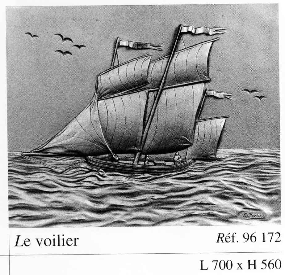 FFB0172 Sailing Ship Cast Iron Fireback