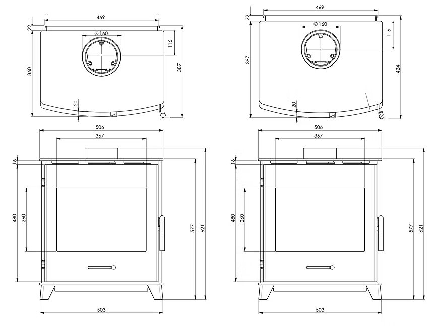 Newbourne 40FS Ecodesign (5kW)