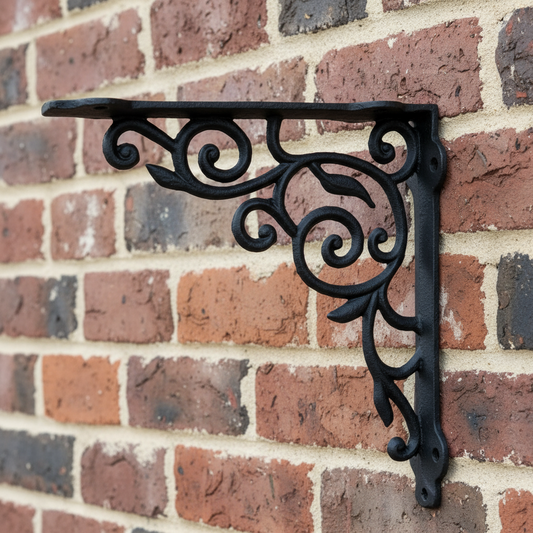 BR086 22cm x 22cm Cast Iron Bracket