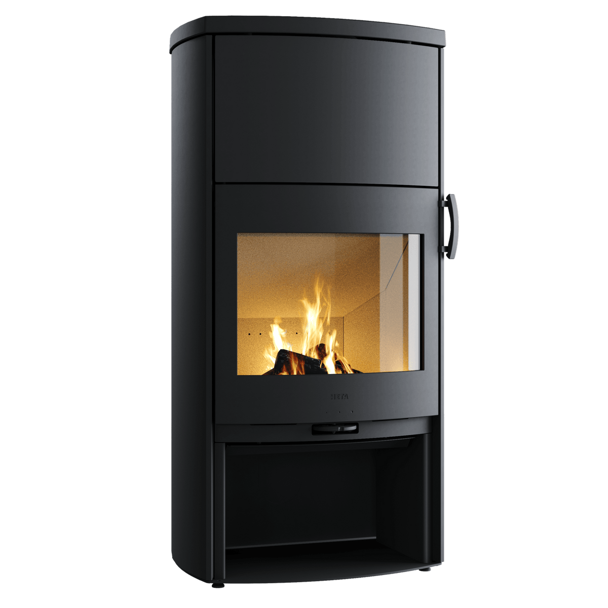 Heta Icon-line Eclipse XL S Including 2 Thermastones (7.1kW) Wood Burning Stove - Yes
