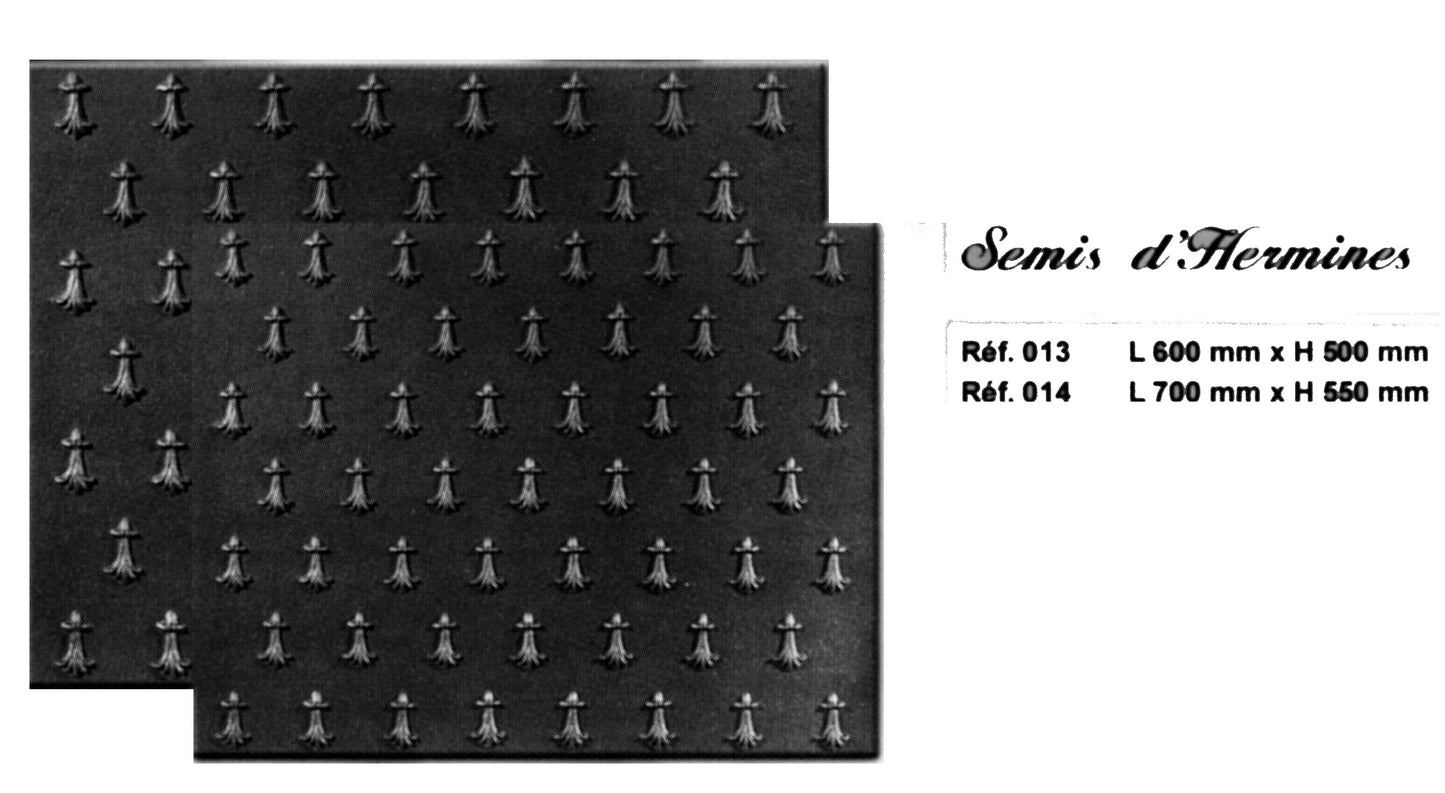 FFB0013 Ermine fireback 600x500mm