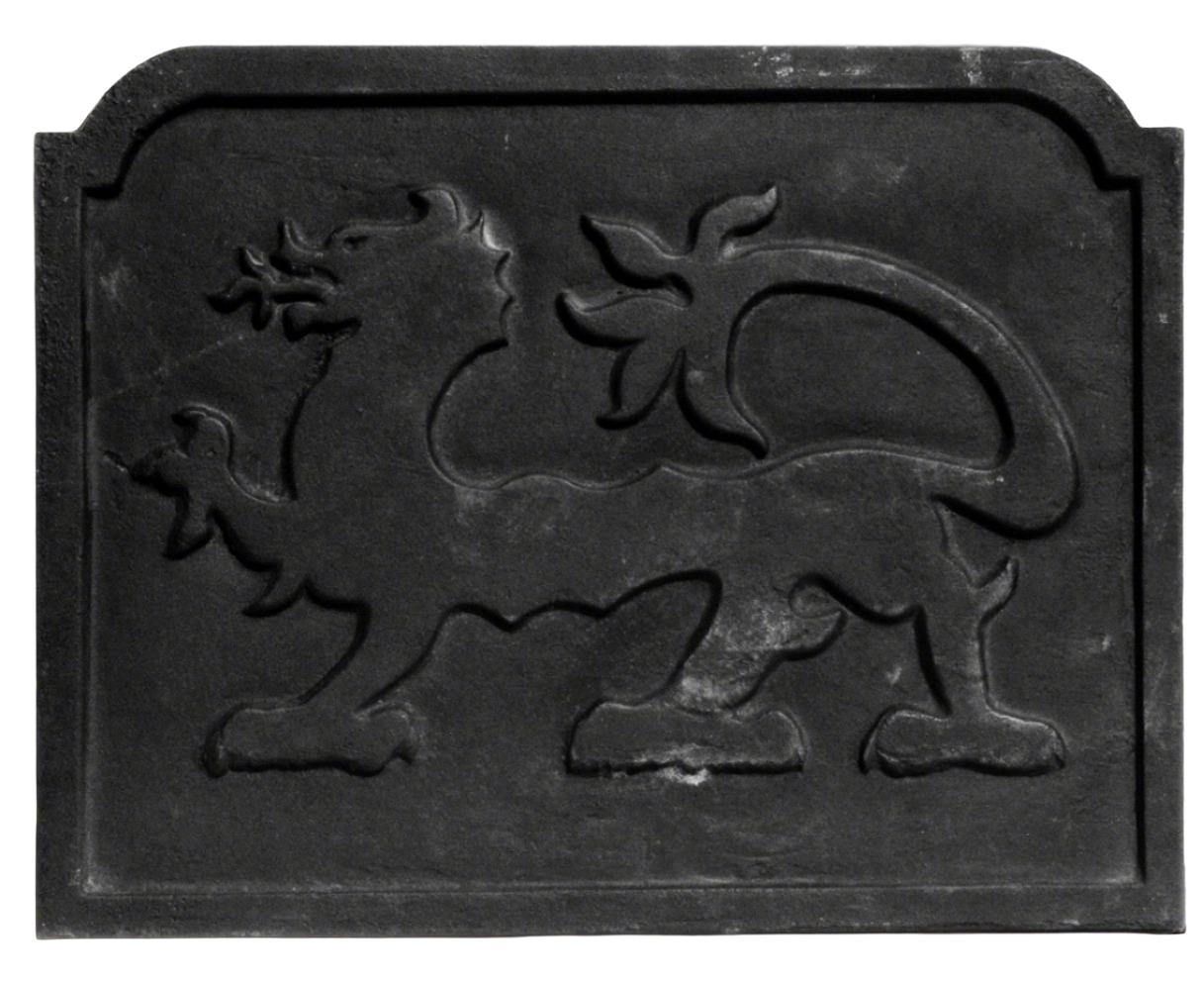 FB009 Welsh Dragon Cast Iron Fireback