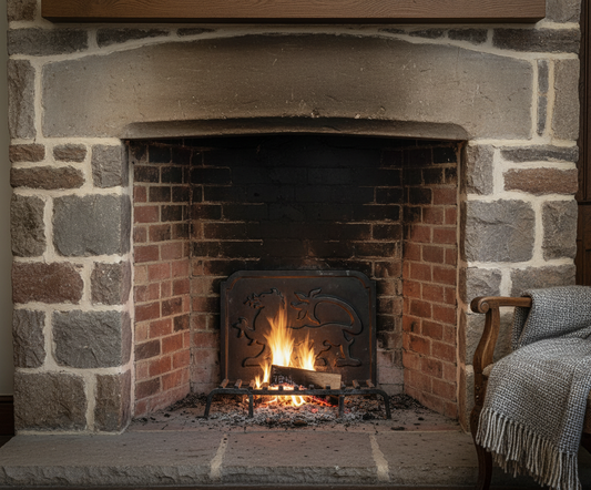 FB009 Welsh Dragon Cast Iron Fireback