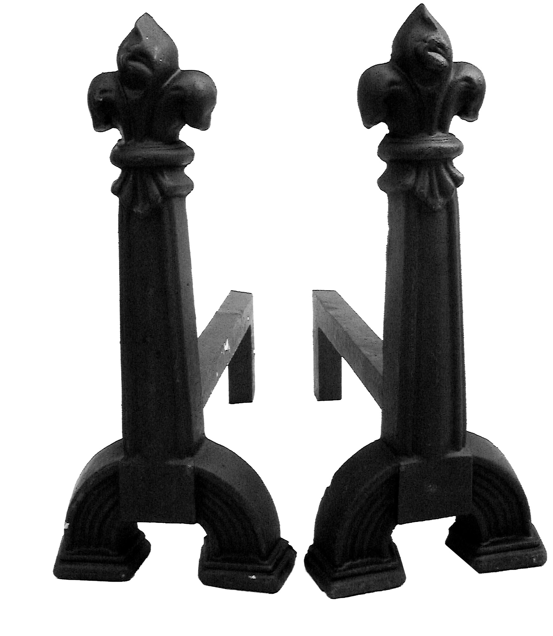 FB103 Large French Firedogs