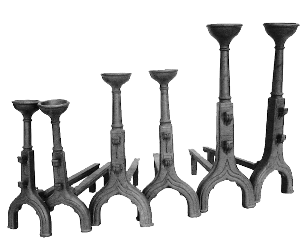 FB106/7/8 Landier firedogs