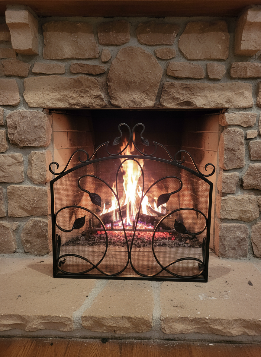 FS7 26" Leaf Firescreen