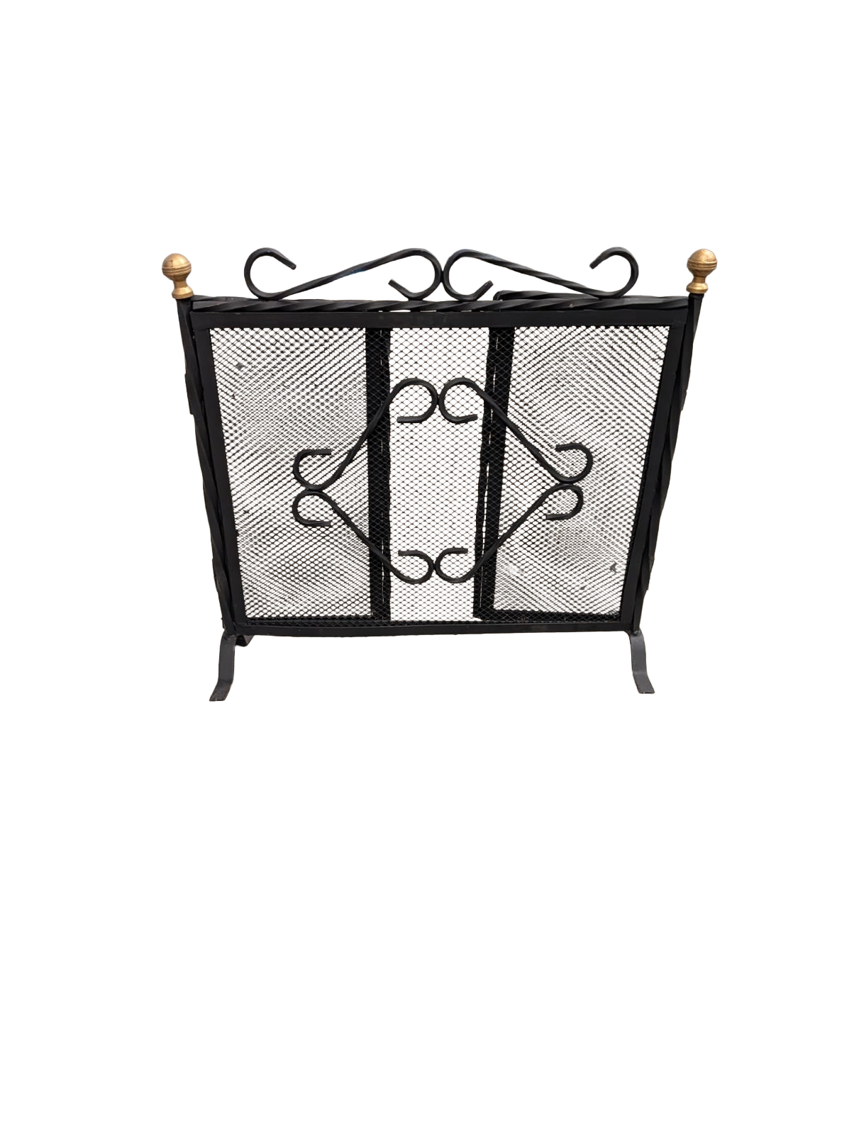 20" x 21" Plain Folding Firescreen
