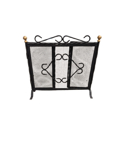 20" x 21" Plain Folding Firescreen