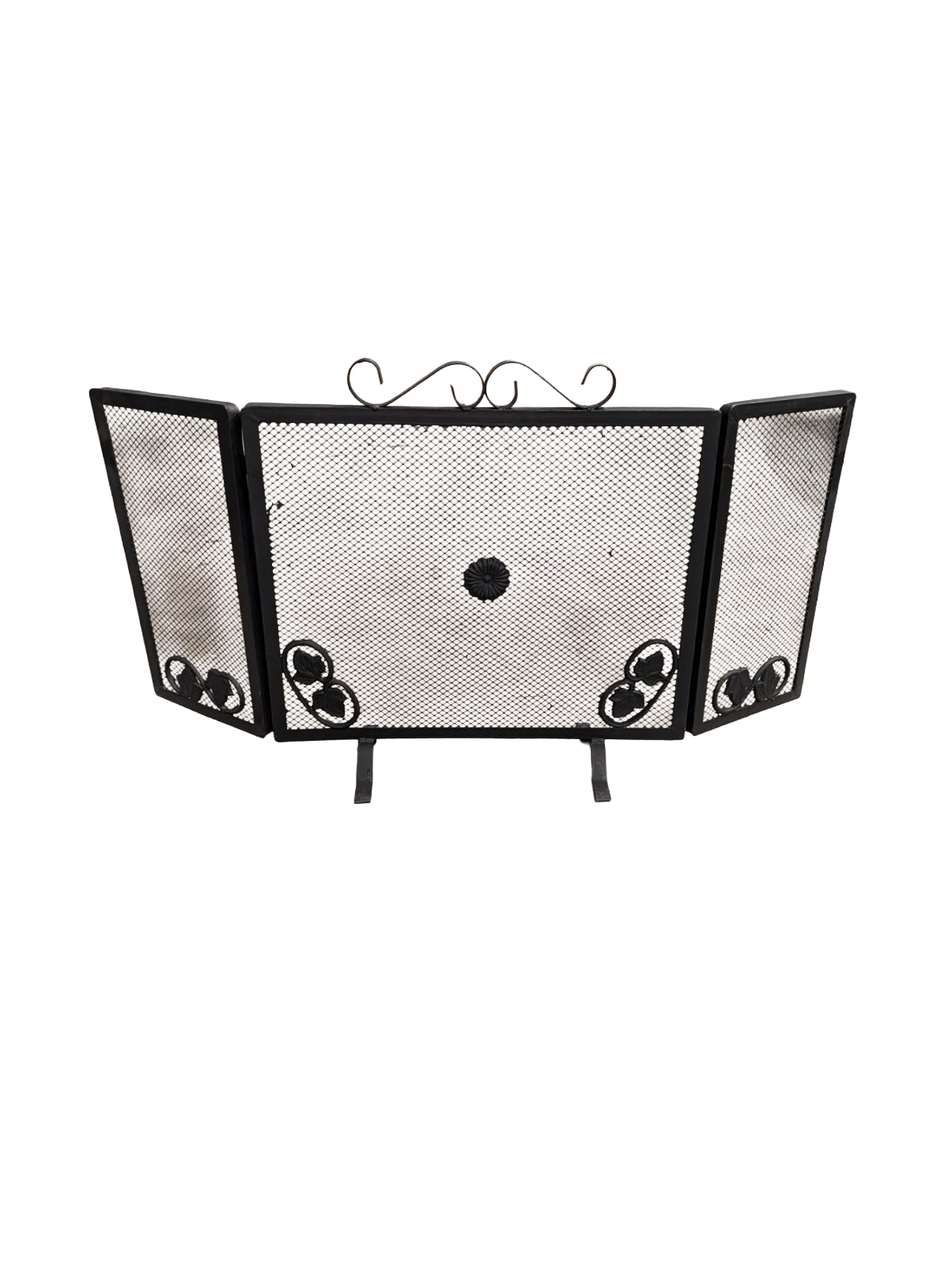 Vine Folding Firescreen