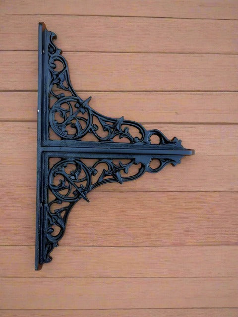7" double hanging basket bracket