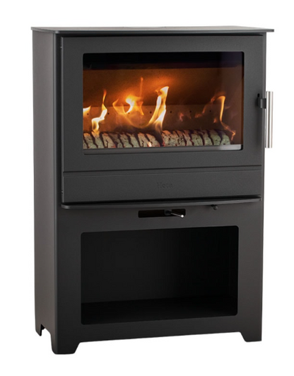 Heta Inspire 55H with Cooking Plate *rear Flue Only* - black-4