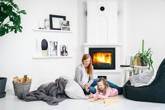 Keddy SK1002 5kW Inset Wood Burning Stove - black-3