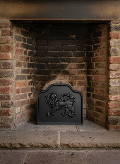 Small Laughing Lion Fireback