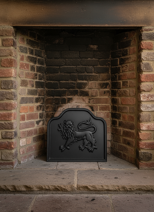 Small Laughing Lion Fireback