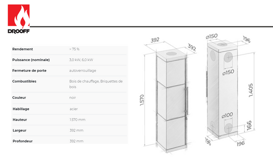 Drooff Livera 2L (5kW) -Ex-Display*
