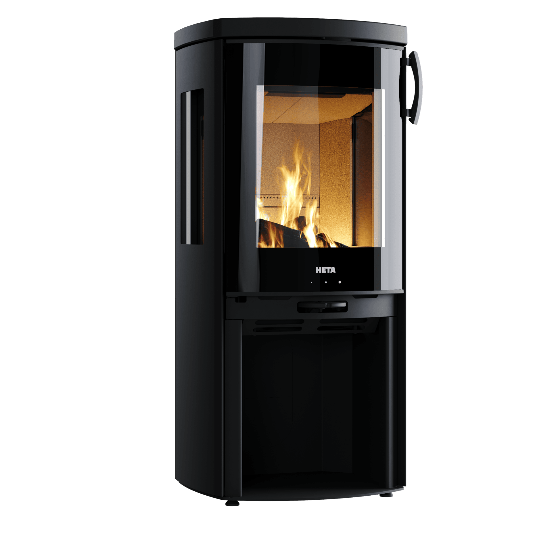 Heta Icon-line Moderna V with Side Windows (6.2kW) - Yes