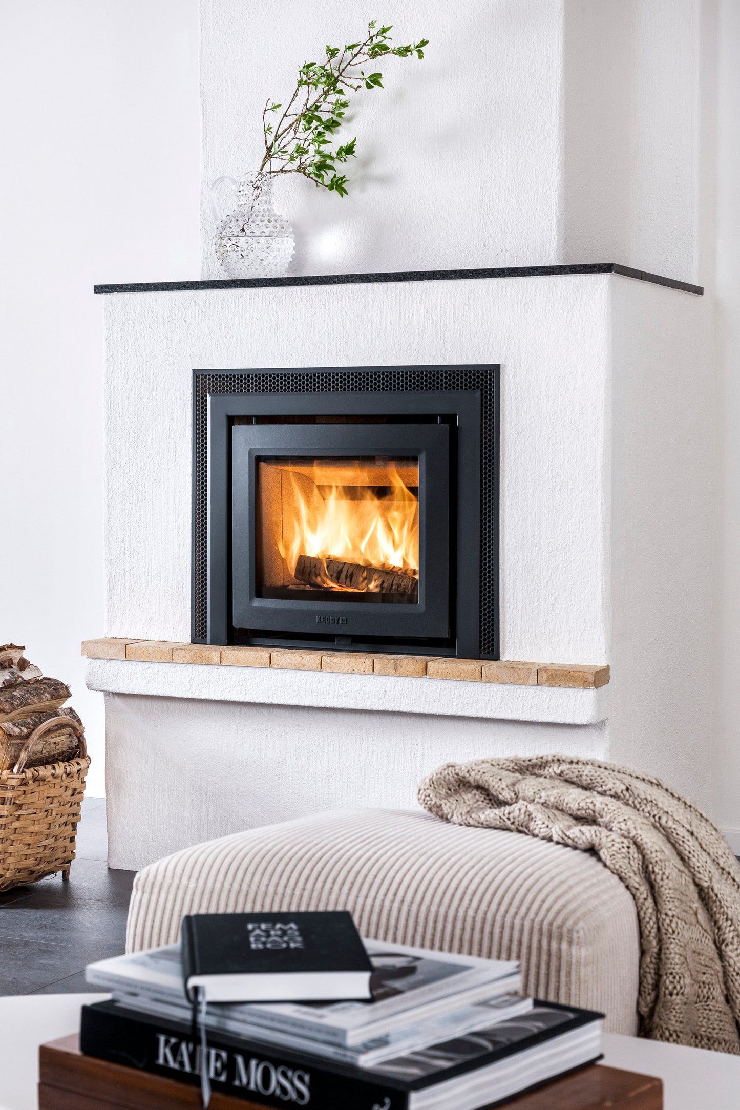 Keddy SK1002 5kW Inset Wood burning stove