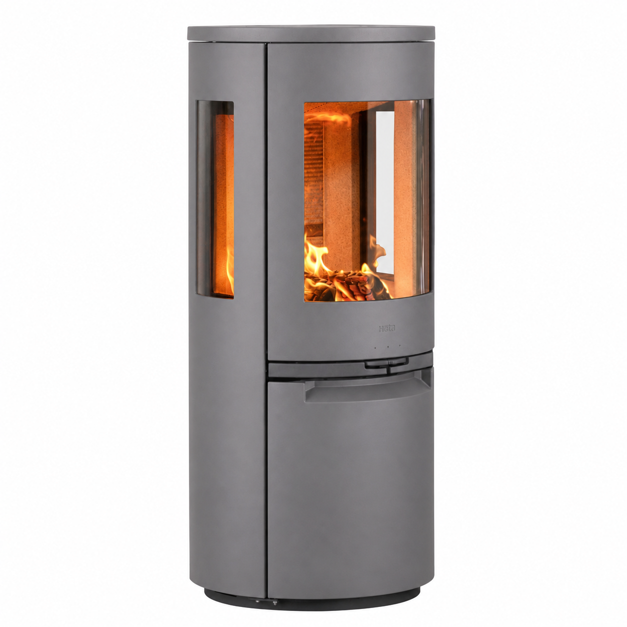 Heta Scan-line 900 (6.8kW) with cast iron door woodburning stove