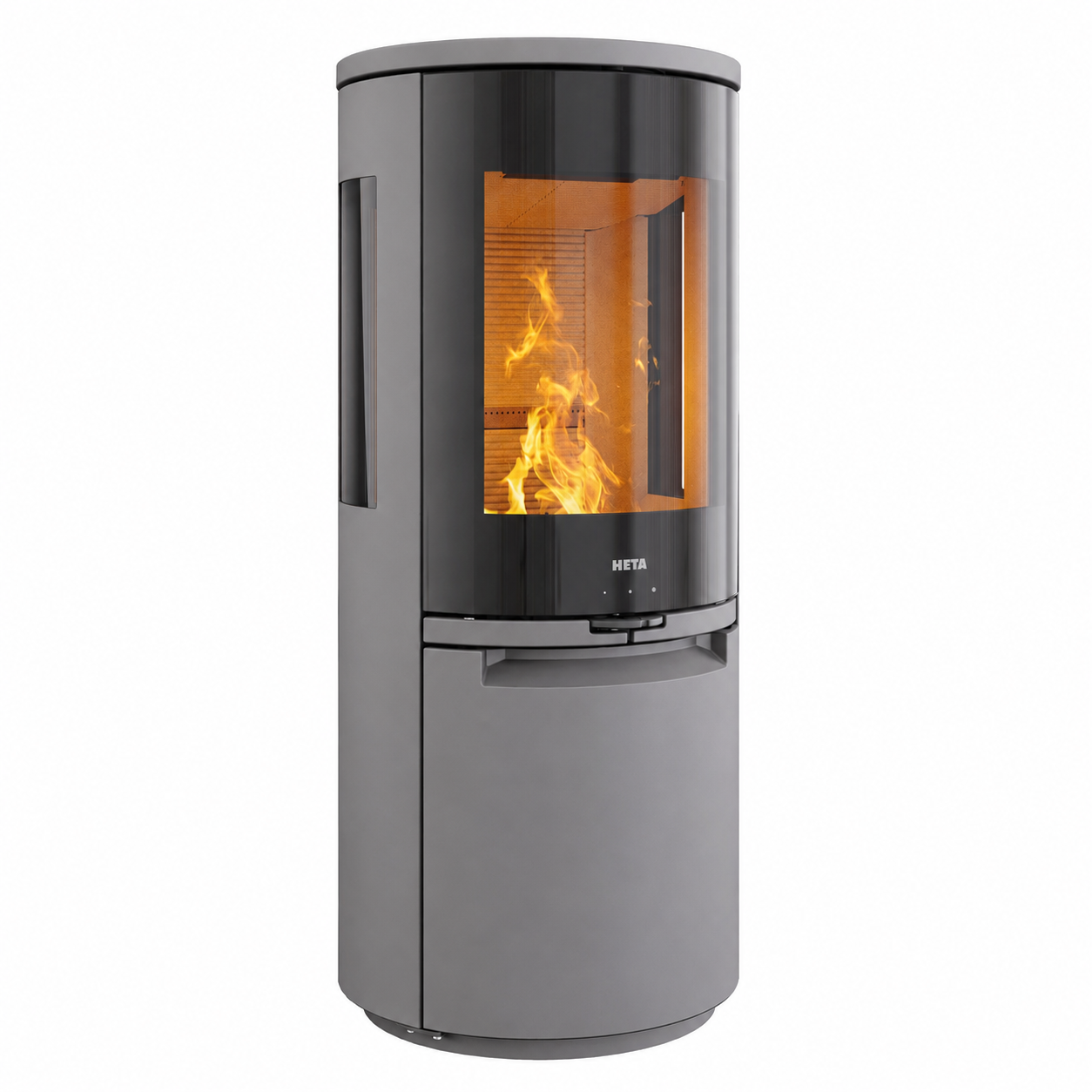 Heta Scan-line 900 (6.8kW) with Full glass door woodburning stove
