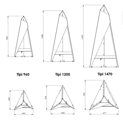 Heta Tipi Outdoor Fire