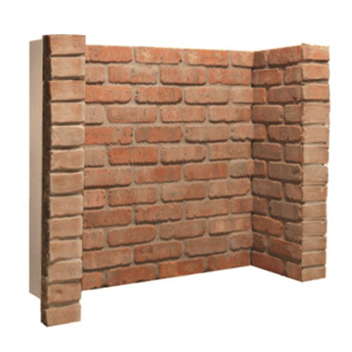 Cobble Red Brick Chamber Set W/ Returns