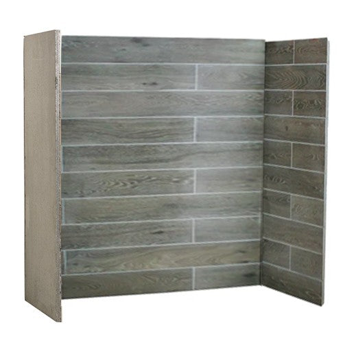 Traverk Dark Grey Wood Effect Slate Chamber Set