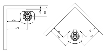 Heta Icon-Line Moderna V With Side Windows (6.2kW)