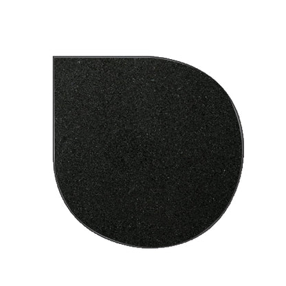 Honed Granite Teardrop