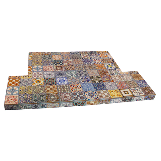 Tapestry Tiled Hearth